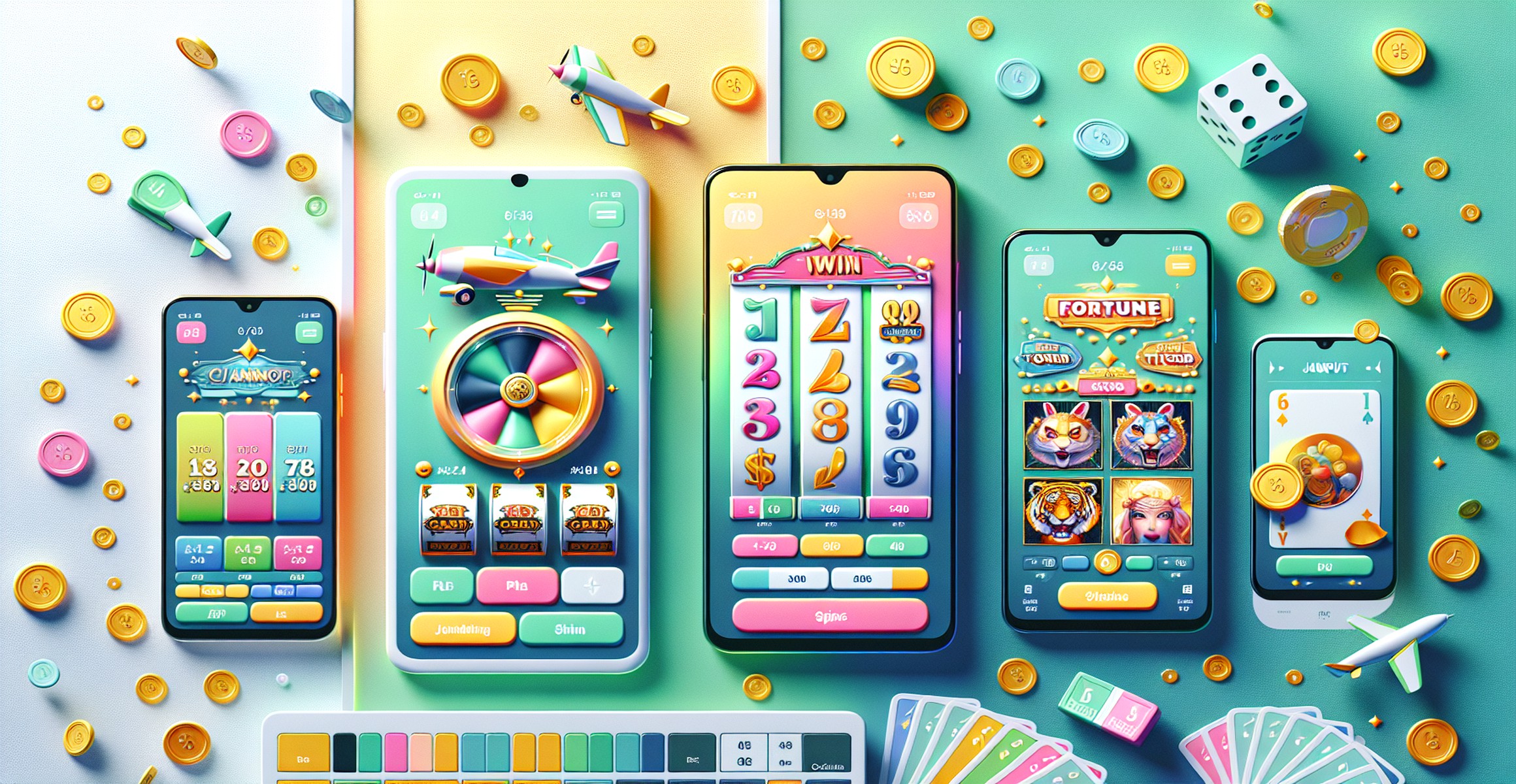 Hero image of Fortune Rabbit Slots, featured online slot game at 1JJ Game.